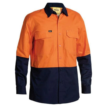 Bisley Taped Hi Vis Drill Shirt - BS6415