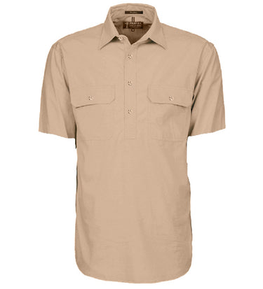 Pilbara Men's Closed Front S/S Shirt - RM200CFS