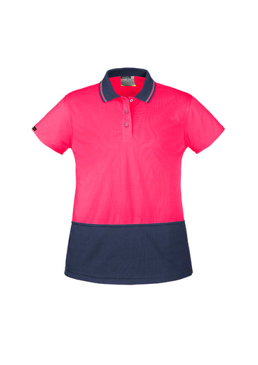 Syzmik Womens Hi Vis Short Sleeve Polo - ZH731