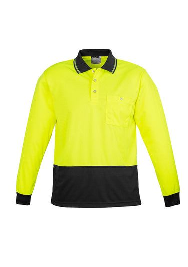 Syzmik Unisex Hi Vis Basic Long Sleeve Polo - ZH232