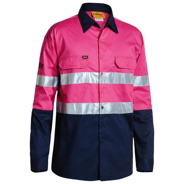 Bisley Taped Hi Vis Cool Lightweight Shirt - BS6896