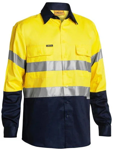 Bisley Taped Hi Vis Drill Shirt BS6415T