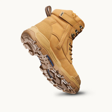 Blundstone RotoFlex 9060 Zip Sided Safety Boots Wheat – Steel Toe