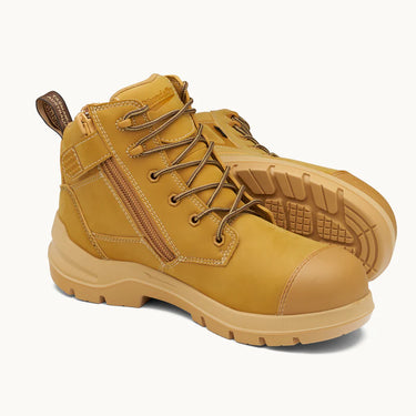 Blundstone 7599 DuraFit Waterproof Zip Side Safety Boots – Composite Toe