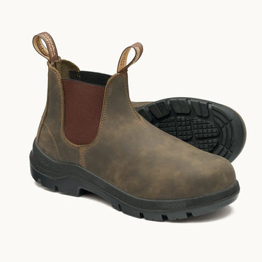 Blundstone WorkLife Series #730 Rustic Brown Safety Boot