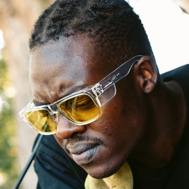 Safestyle Fusions Clear Frame Yellow Lens Safety Glasses – AS/NZS 1337.1 Certified