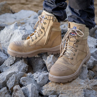 Steel Blue Southern Cross Zip Scuff Work Boot - 312661