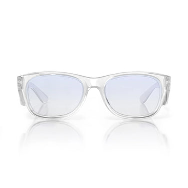 SafeStyle Classic Clear Frame Blue Light Blocking Lens Safety Glasses – AS/NZS 1337.1 Certified