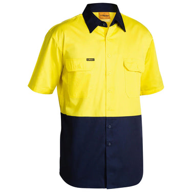 Bisley Hi Vis Cool Lightweight Drill Shirt - BS1895
