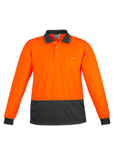 Syzmik Unisex Hi Vis Basic Long Sleeve Polo - ZH232