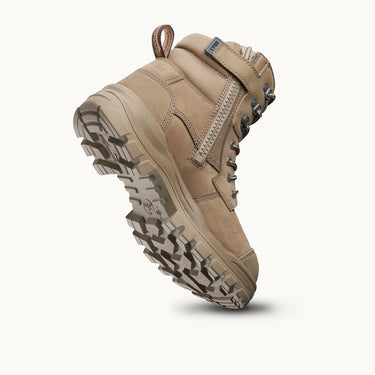 Blundstone RotoFlex 8063 Zip Sided Safety Boots Stone – Steel Toe