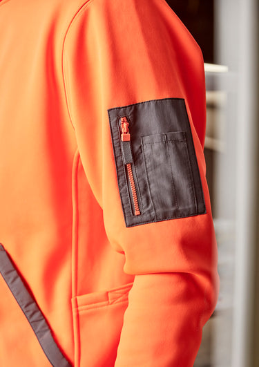 Syzmik Hi-Vis Unisex Water Resistant Hoodie - ZT667