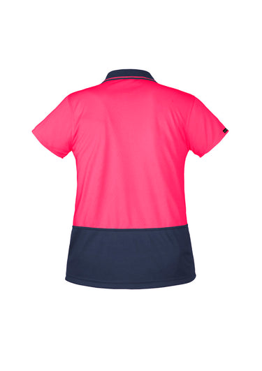 Syzmik Womens Hi Vis Short Sleeve Polo - ZH731