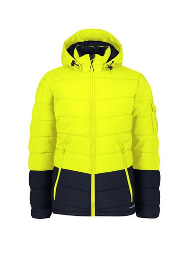 Syzmik Hi-Vis Unisex Streetworx Hooded Puffer Jacket - ZJ240