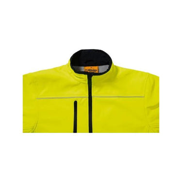 Bisley Taped Hi Vis Soft Shell Jacket - BJ6059T