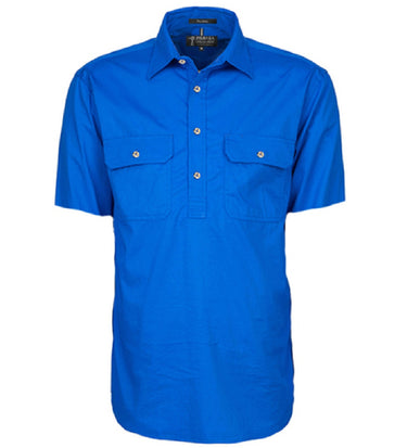 Pilbara Men's Closed Front S/S Shirt - RM200CFS