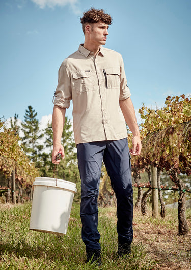 Syzmik Mens Outdoor Long Sleeve Shirt - ZW460