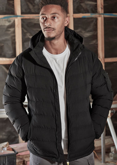 Syzmik Unisex Streetworx Hooded Puffer Jacket - ZJ240