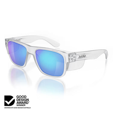 Safestyle Fusions Blue Polarised Lens Safety Glasses – AS/NZS 1337.1 Certified