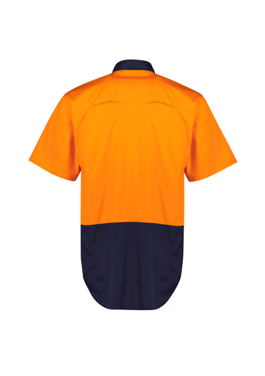 Syzmik Mens Hi Vis Short Sleeve Shirt - ZW115