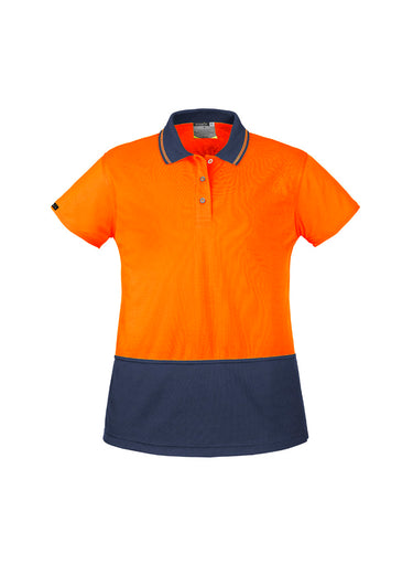 Syzmik Womens Hi Vis Short Sleeve Polo - ZH731