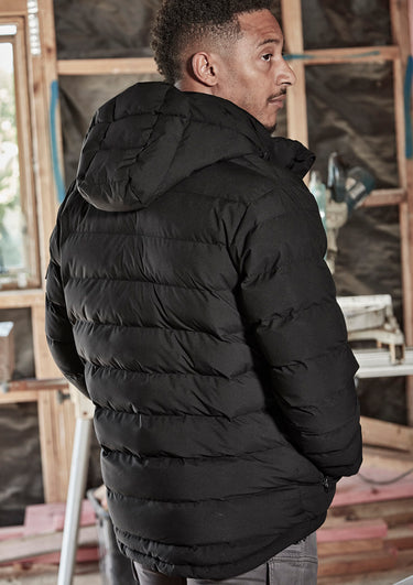 Syzmik Unisex Streetworx Hooded Puffer Jacket - ZJ240