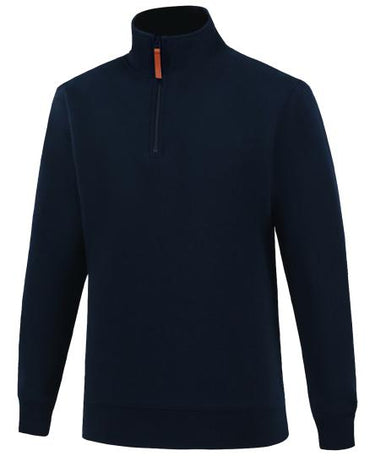 Pilbara Men's Zipper C/F Fleece Pullover - RMPC045