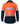Ritemate Women's 2 Tone Vented Open Front L/W L/S Shirt 50MM Reflective Tape - RM208V2R