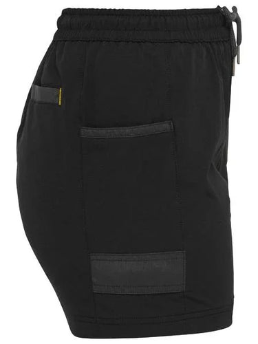 Bisley Women's Flx & Move 4-Way Stretch Elastic Waist Short