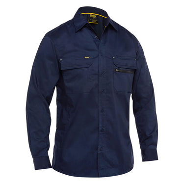 Bisley BS6490 Stretch Ripstop Long Sleeve Work Shirt