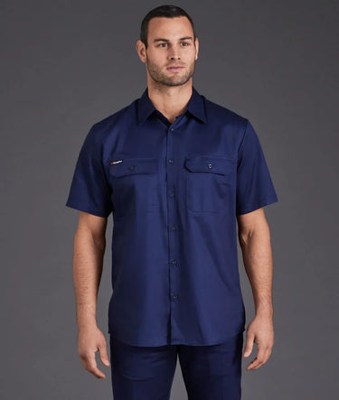 King Gee Mens Open Front Drill Shirt S/S