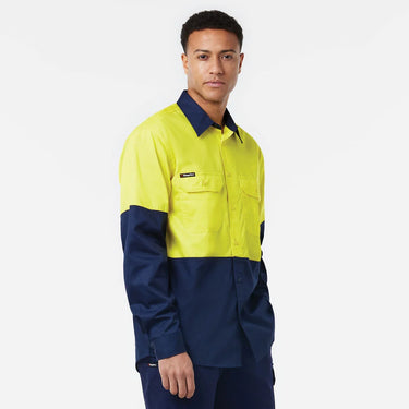 KING GEE ORIGINALS VENTED DRILL SHIRT