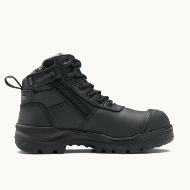 Blundstone RotoFlex 8551 Zip Sided Safety Boots Black – Composite Toe, GripTek HD Sole