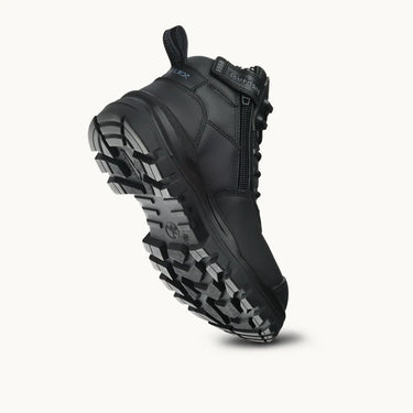 Blundstone RotoFlex 8551 Zip Sided Safety Boots Black – Composite Toe, GripTek HD Sole