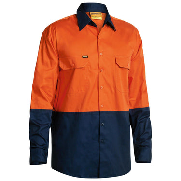 Bisley Taped Hi Vis Drill Shirt - BS6895