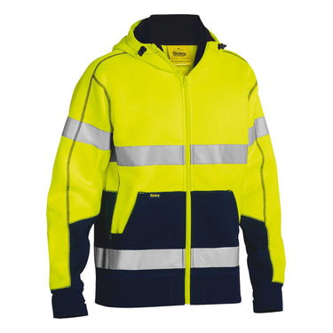 Bisley Taped Hi Vis Fleece Hoodie - BK6819T
