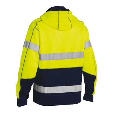 Bisley Taped Hi Vis Fleece Hoodie - BK6819T