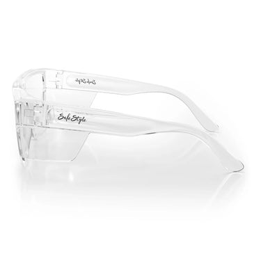 Safestyle Primes Clear Frame Clear Lens Polarised Safety Glasses – AS/NZS 1337.1 Certified