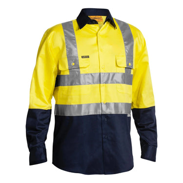 Bisley Taped Hi Vis Drill Shirt - BS6267T