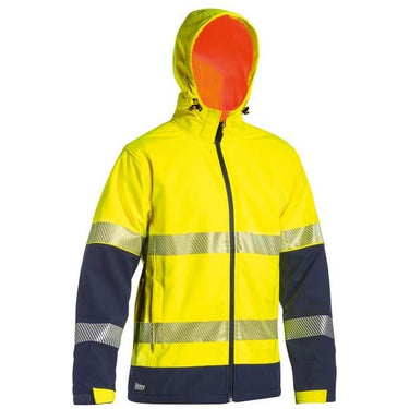 Bisley Taped Hi Vis Ripstop Bonded Fleece Jacket - BJ6934T